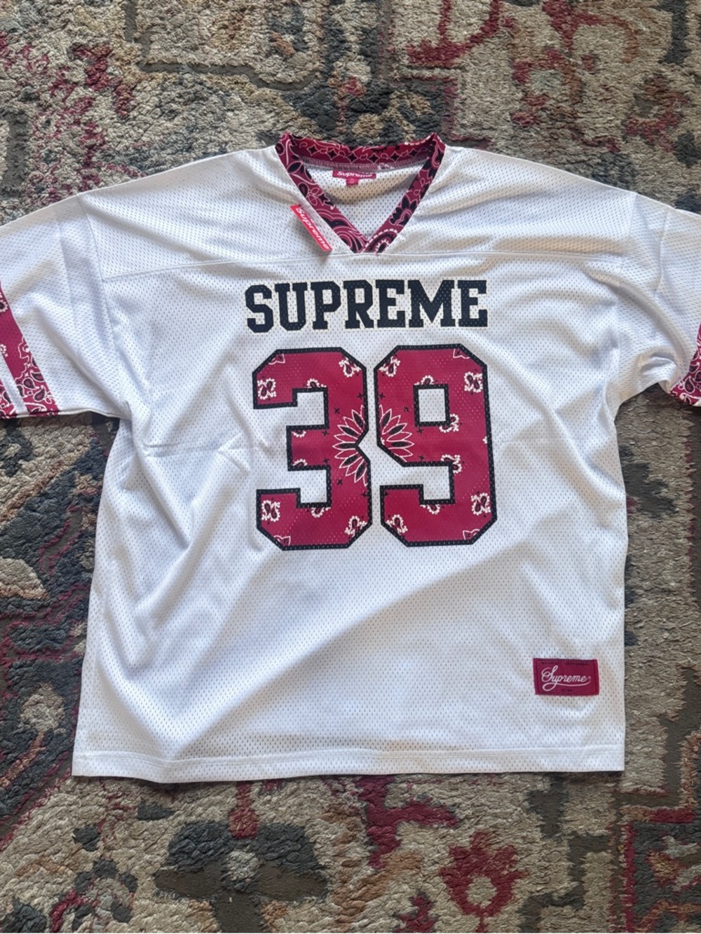 Supreme bandana jersey SS25